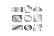 Collection of metal blank banners, an Object Graphic by pikepicture (Thumbnail 1 of 3)