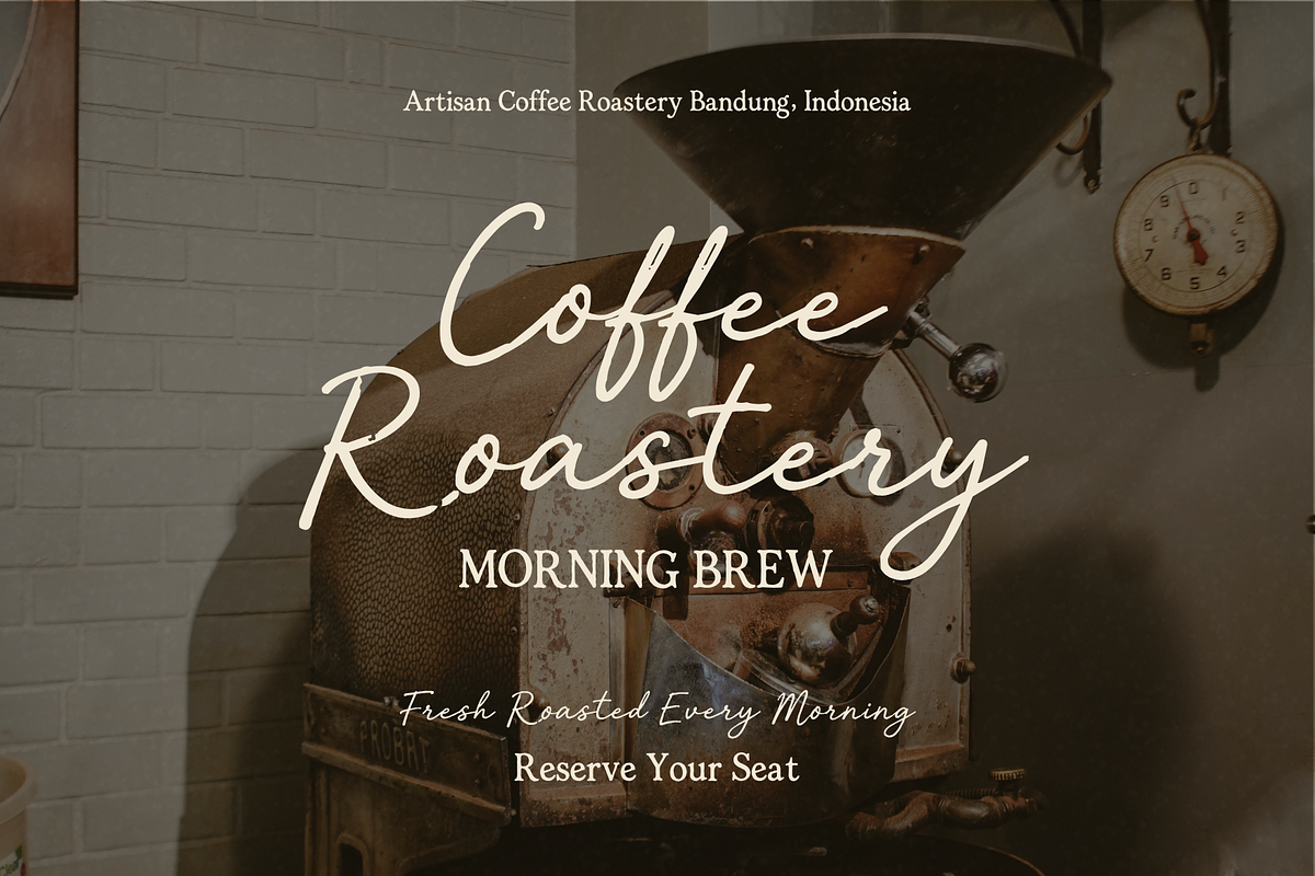 Tjiwidej Heritage – Serif & Script, a Script Font by Creacy Studio (Photo 3 of 9)
