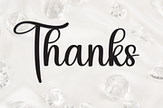 Rhinestone | Script Font, a Handwritten Font by Scratchones (Thumbnail 9 of 9)