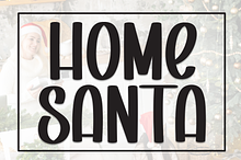 Home Santa | Script Font