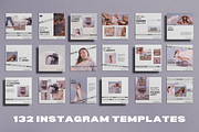 132 Travel Instagram Canva Templates, a Social Media Template by Dandy Studio (Thumbnail 2 of 5)