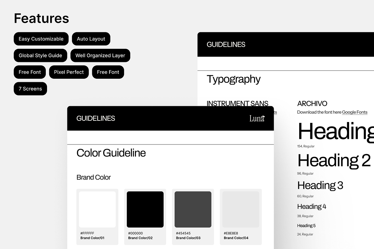 Architecture Figma Template, an UI Kit Template by Rozepaars Design (Photo 3 of 3)