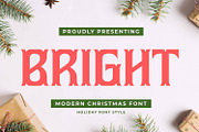 Bright Font, a Script Font by Runsell Studio (Thumbnail 1 of 5)