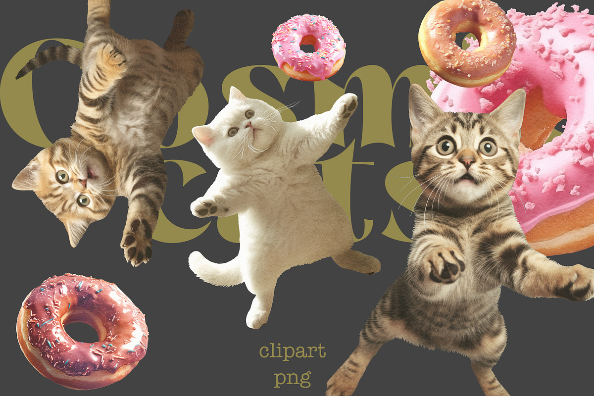 Cosmic Cats, an Object Graphic by TheCuteShop (Photo 2 of 5)