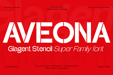 Glagent Stencil | 162 Super Family