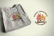 Christmas Sock Mix Vintage Cartoon, an Illustration by vectstudio (Thumbnail 5 of 5)
