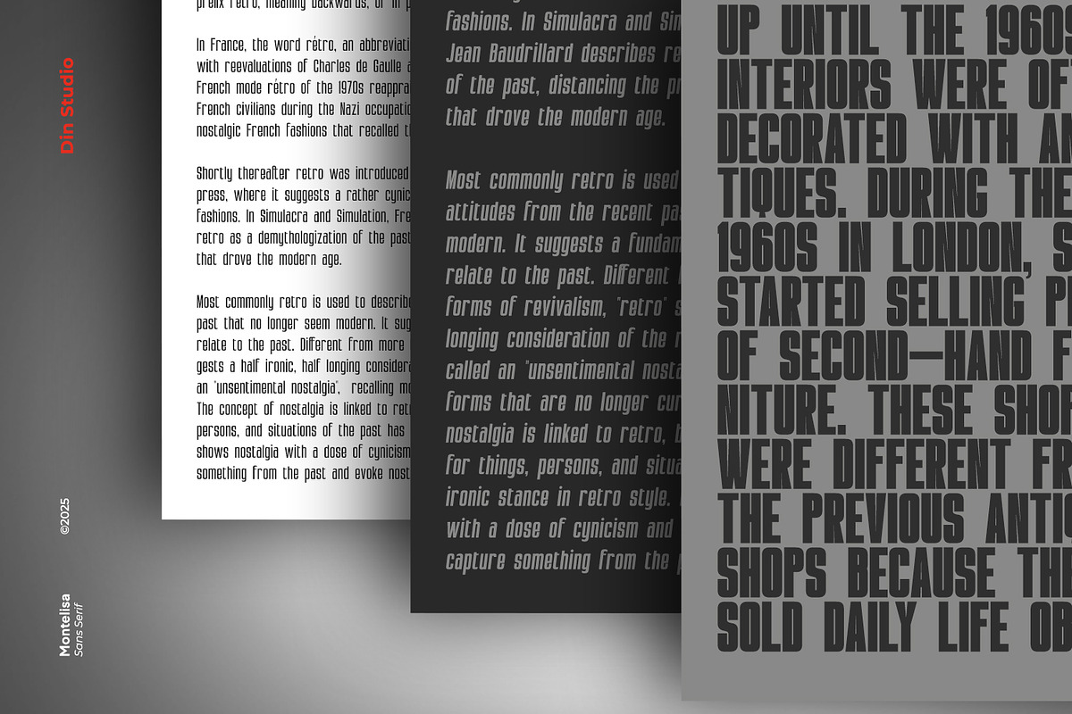 Montelisa, a Sans Serif Font by din-studio.com (Photo 11 of 15)