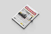 Newspaper Mockups, an Advertising Mockup by artimasa (Thumbnail 3 of 6)