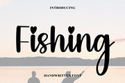 Fishing, a Handwritten Font by FreshTypeINK (Thumbnail 1 of 7)