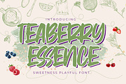 Teaberry Essence - Sweetness Playful, a Font by Gassstype (Thumbnail 1 of 8)