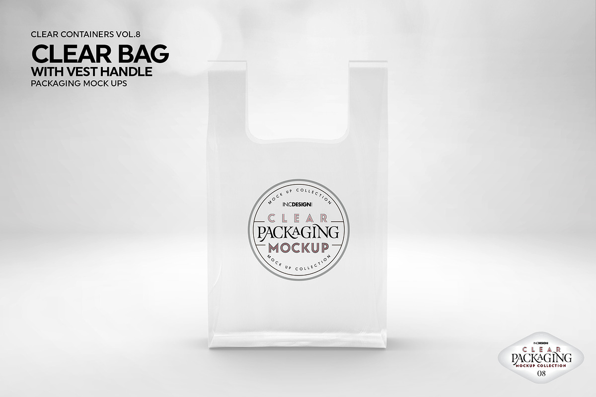 08 Clear Container Packaging Mockups, a Cups & Container Mockup by INCDesign (Photo 16 of 22)