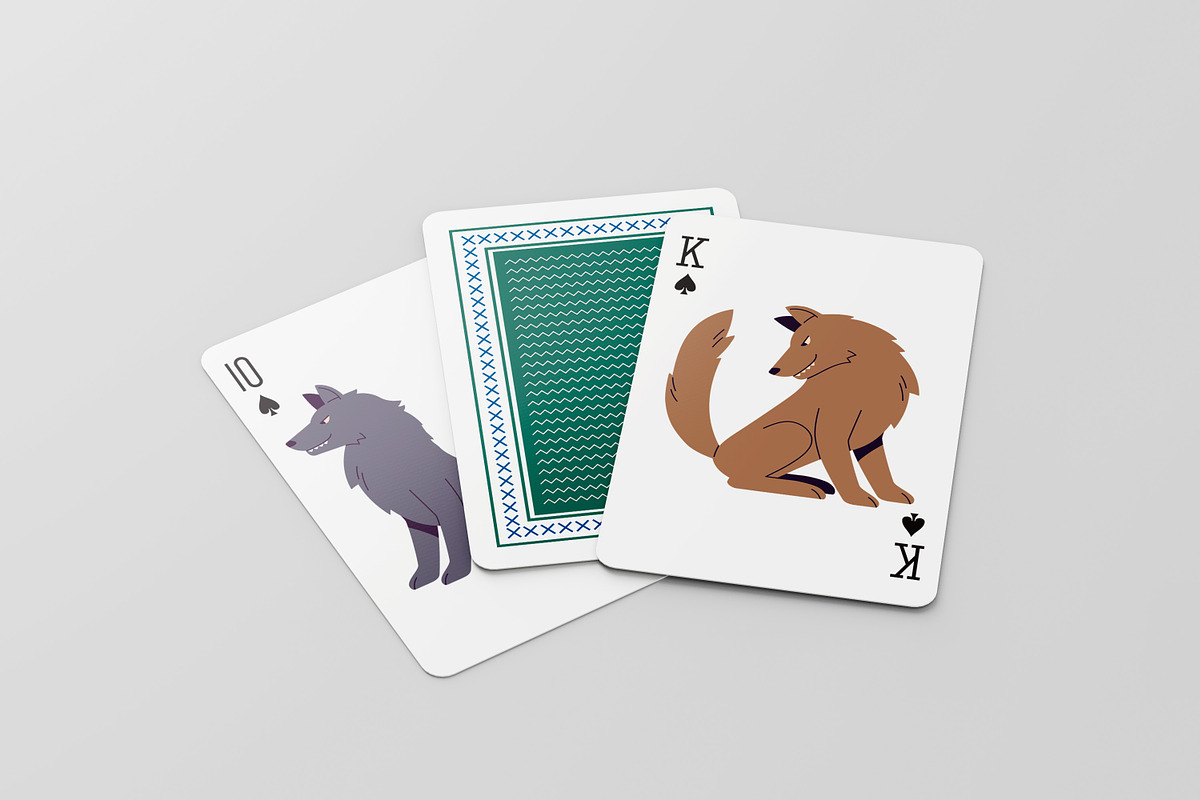 Wolf, wild forest animals set, an Animal Illustration by Good Studio (Photo 7 of 8)
