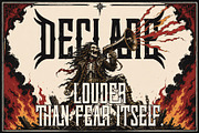 Manifestum | Display Typeface, a Blackletter Font by VozzyStock (Thumbnail 4 of 9)