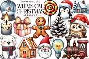 Whimsical Christmas Clipart, an Illustration by Daily.Designs (Thumbnail 1 of 5)
