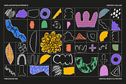 Abstract Collage Vector Clipart Set, an Object Graphic by angelainthefields (Thumbnail 6 of 15)