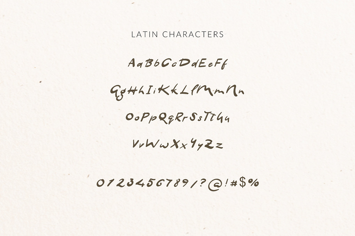 Brush Greek Font Pack preview 3