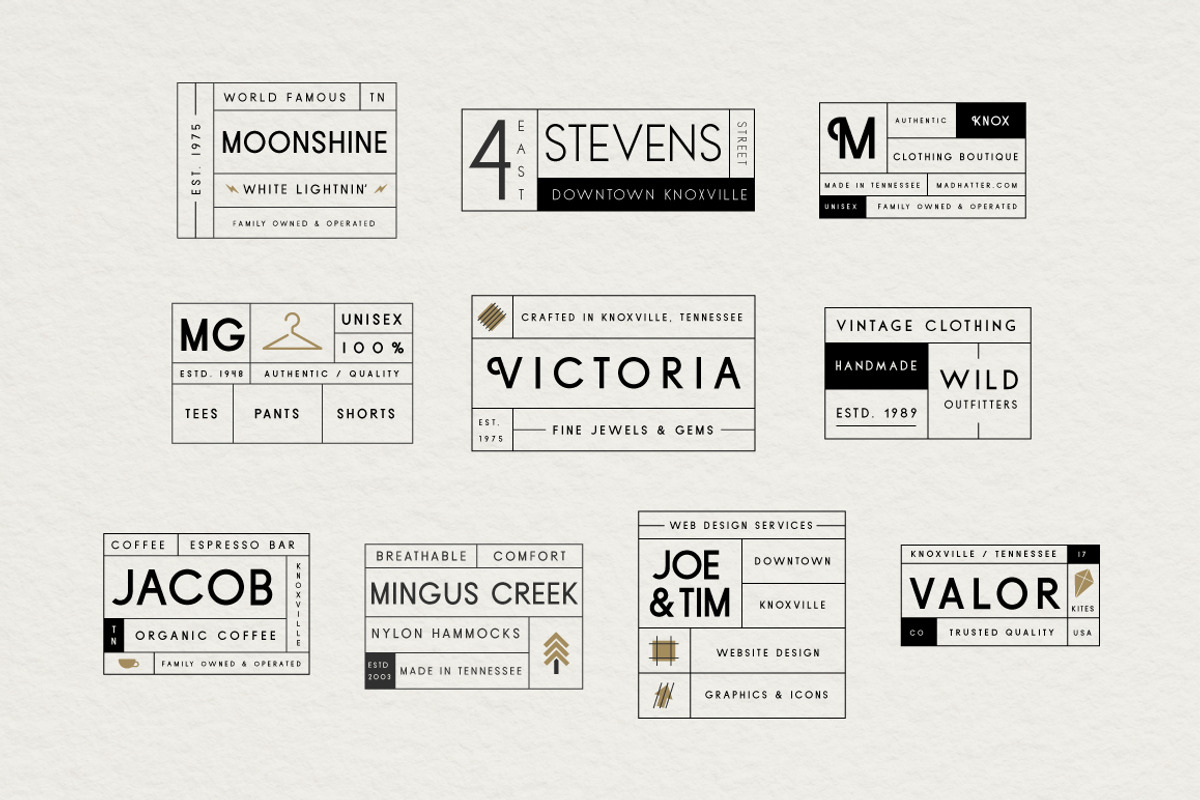 Sans Serif Typeface Collection, a Sans Serif Font by Josh O. (Photo 8 of 8)