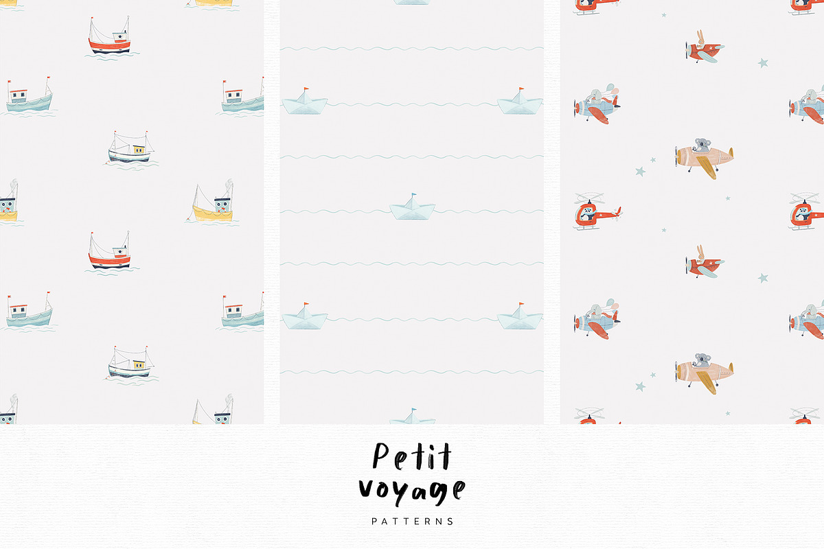 Petit Voyage. Graphics & Patterns, an Animal Illustration by annartdreams (Photo 4 of 14)