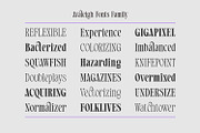 Avaleigh Fonts Family, a Serif Font by Asenbayu (Thumbnail 10 of 14)