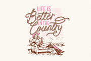 Howdy Handsome Layered Font Duo, a Script Font by Nicky Laatz (Thumbnail 11 of 39)