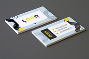 Memphis Business Card, a Business Card Template by ZAAS (Thumbnail 3 of 6)