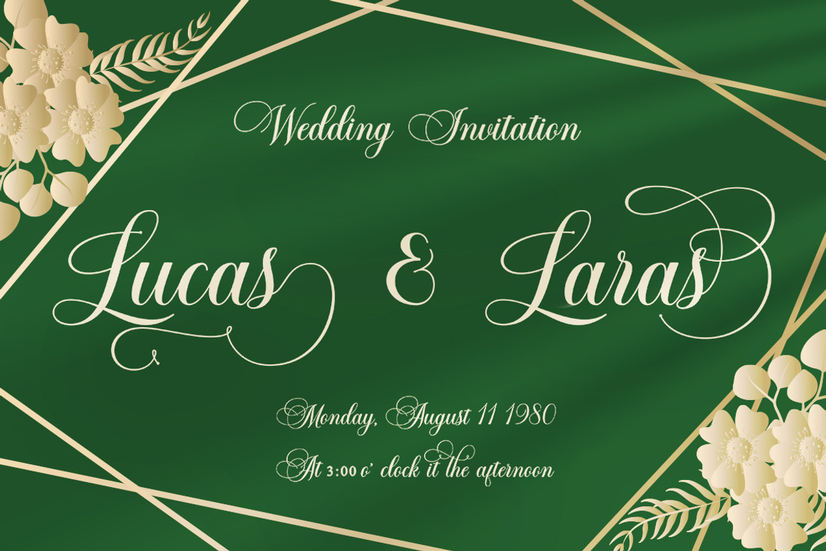 The Bringhton, a Script Font by Straight.co (Photo 2 of 11)