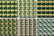 Watercolor Emerald Forest Digital, a Work Illustration by CraftArtStudio (Thumbnail 3 of 4)