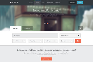 Real Estate - Wordpress Theme
