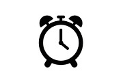 Alarm Clock Silhouette Vector Bundle, an Illustration by Creativeshirt (Thumbnail 29 of 51)