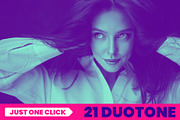 21 Duotone Effects, an Action Add-On by PSD Action (Thumbnail 13 of 22)
