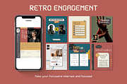 Instagram Engagement Retro CANVA, a Social Media Template by Analogi Studio (Thumbnail 24 of 24)
