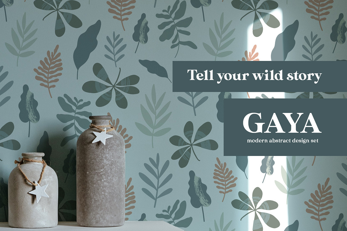 ☽GAYA☾ modern abstract design set, an Animal Illustration by Beauty Drops (Photo 5 of 9)