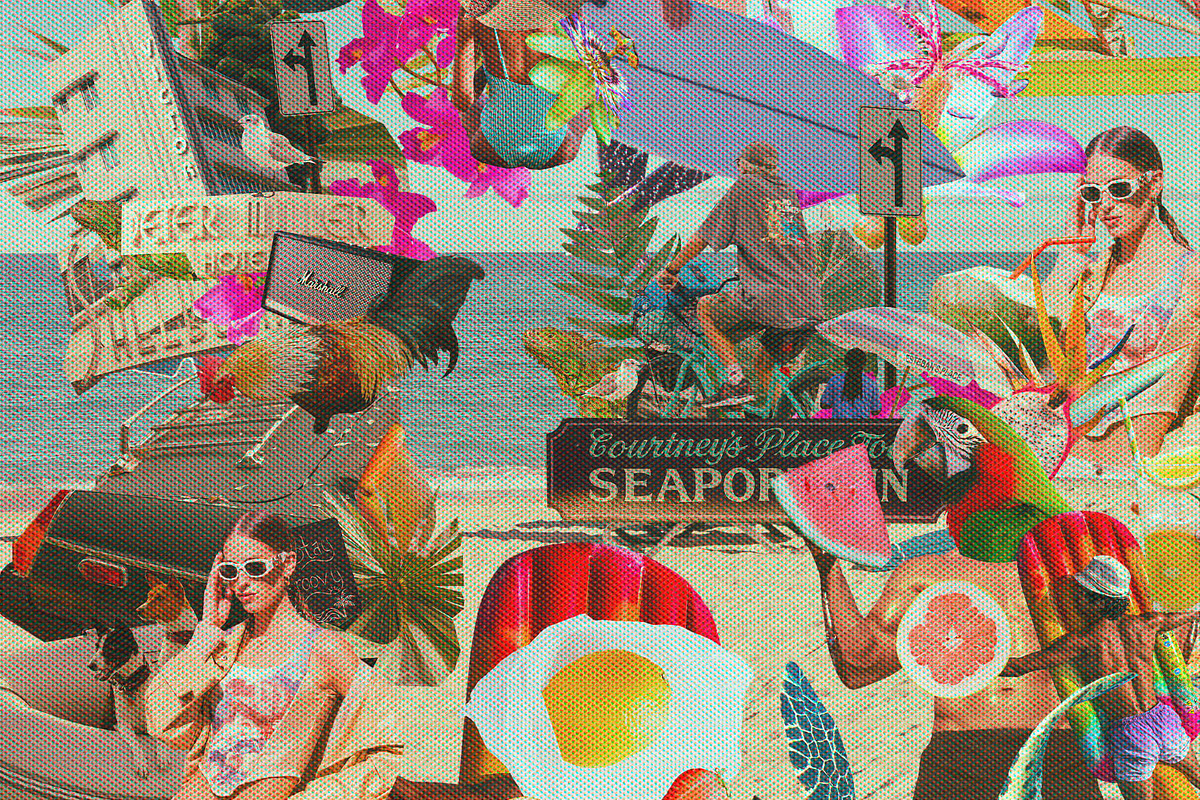 Miami Beach Collage Elements, an Object Graphic by nadispasibenko (Photo 18 of 31)