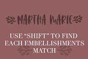 Bellished - Dingbat Duo, a Symbol Font by CraftyLittleNodes (Thumbnail 3 of 6)