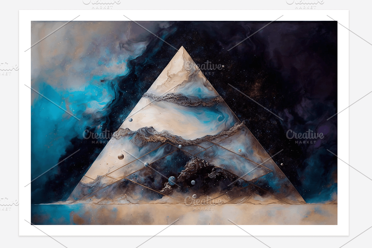Piwa Collection · The Pyramid, a Decorative Illustration by milatovar (Photo 4 of 17)