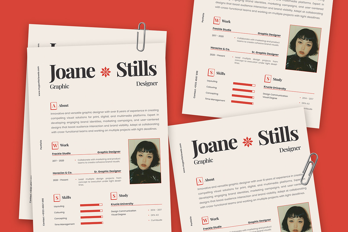 Riverstills - Resume, a Resume Template by Poetjoek Creative (Photo 2 of 3)