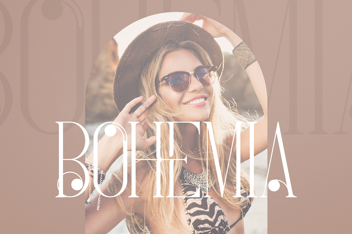French Typeface - 4 fonts, a Serif Font by VP Fonts (Photo 6 of 9)