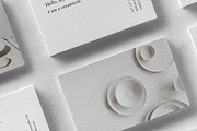 Omahyra Business Card Template, a Business Card Template by The Denizen Co. (Thumbnail 2 of 4)