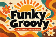 Funky Groovy, a Script Font by Wow Magic (Thumbnail 1 of 5)