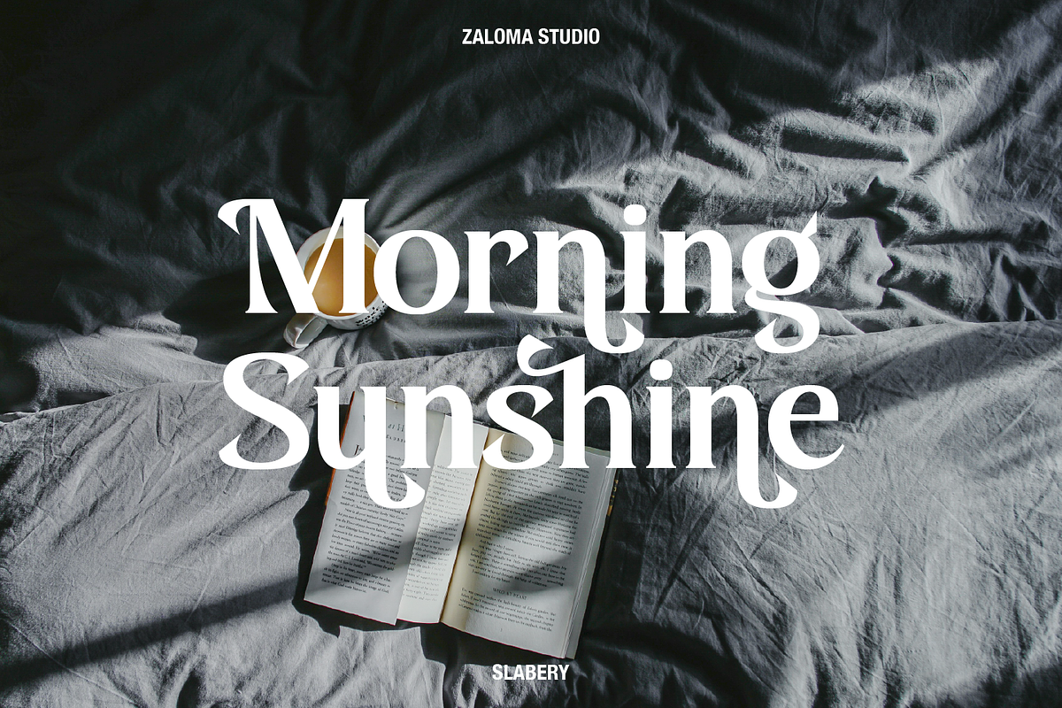 Slabery, a Serif Font by Zaloma Studio (Photo 6 of 18)