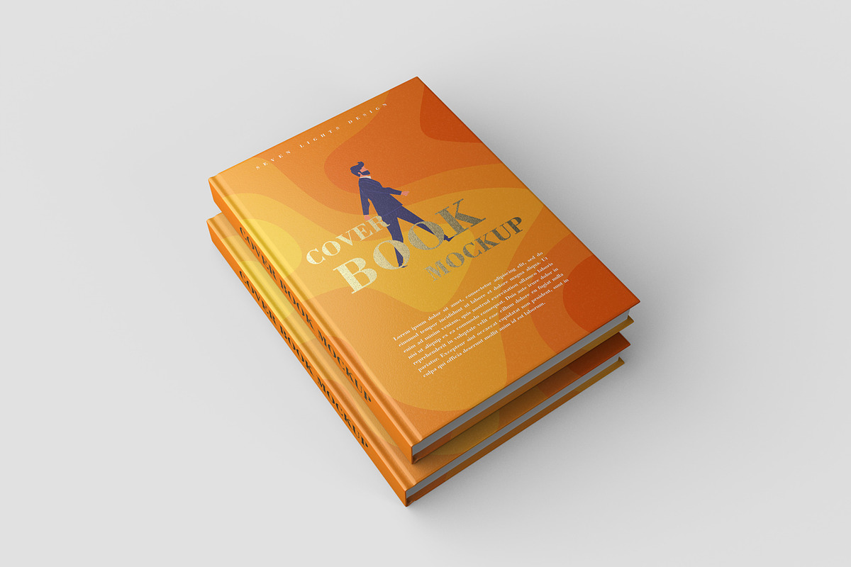 Book Cover Mockup #4, a Books & Magazine Mockup by Seven Lights (Photo 3 of 4)