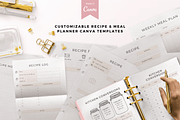 Recipe and Meal Planner Canva, a Magazine Template by The Blog Creative (Thumbnail 6 of 7)