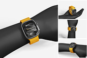 Smart Watch Mockup, a Product Mockup by MrLetters (Thumbnail 1 of 5)