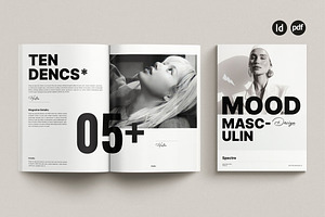 Specter Editorial LookBook Template, a Magazine Template by Creative-Work