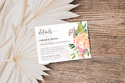 Canva Details Card, an Invitation Template by ShineOnWedding (Thumbnail 4 of 12)