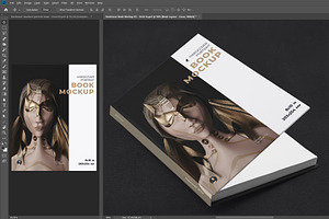 8x10 In - Hardcover Book Mockups