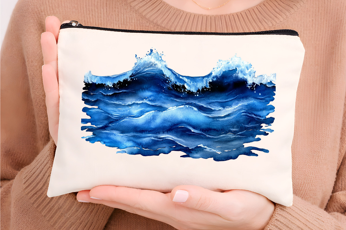 watercolor coastal clipart, an Illustration by GatewayDesign (Photo 9 of 9)