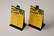 Table Tent Card Mockup, an Advertising Mockup by Muhazdinata (Thumbnail 6 of 11)