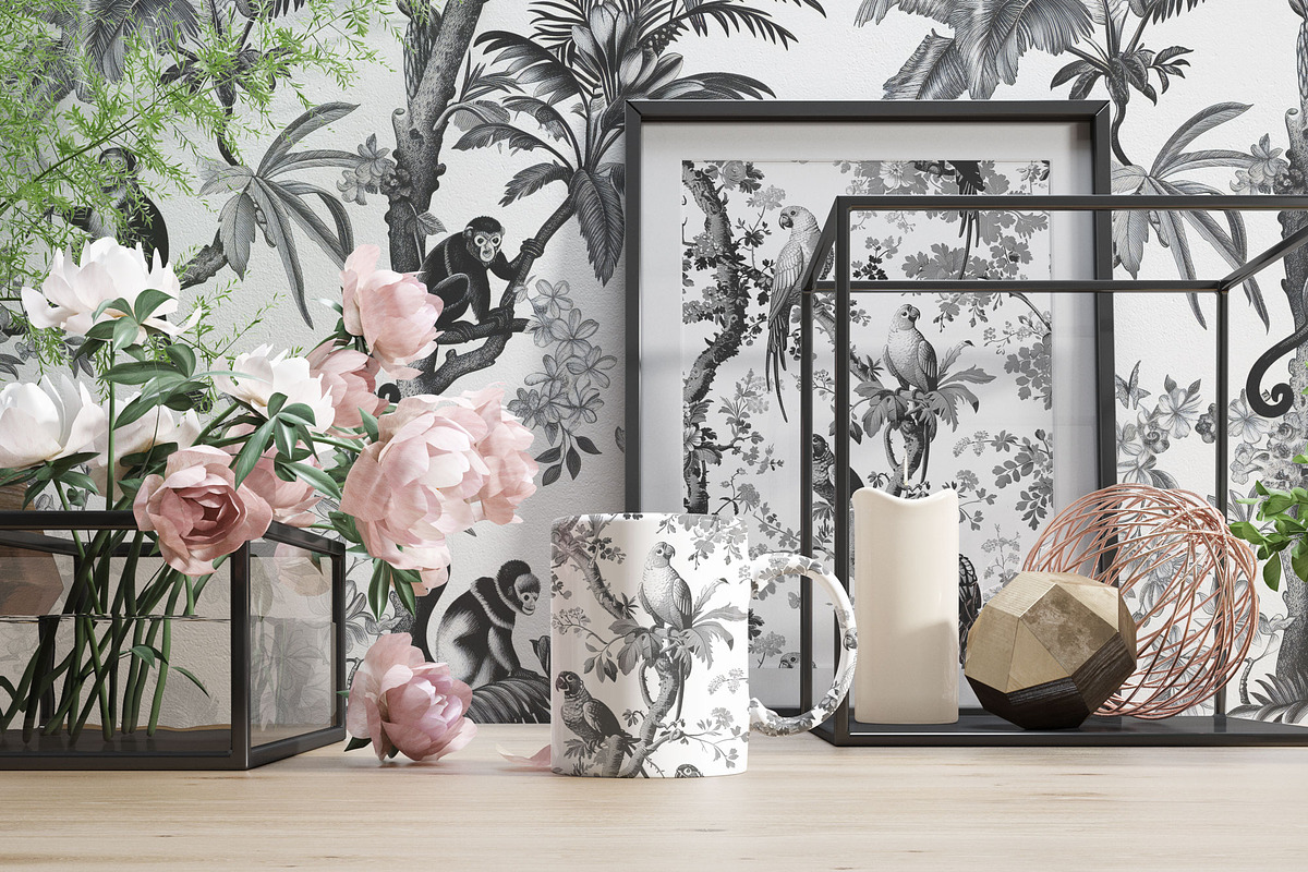 Toile de Jouy Patterns Bundle, a Pattern Graphic by Olya Creative (Photo 38 of 41)