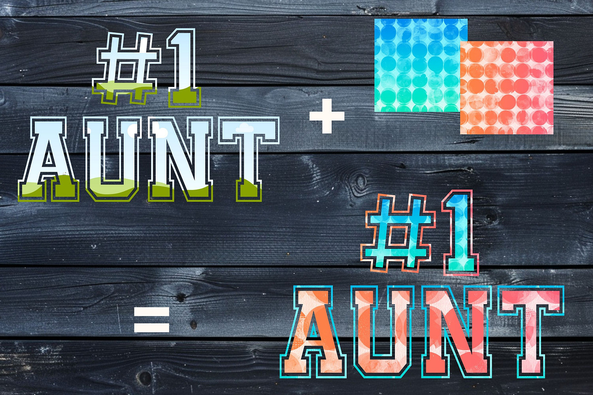 #1 Aunt Canva Template Frame, a Design Template by Rivermill Printables (Photo 2 of 2)